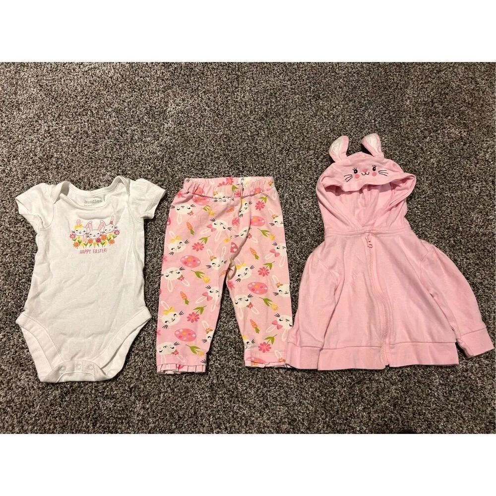 Children’s Place Easter outfit size 3-6mos C40-21